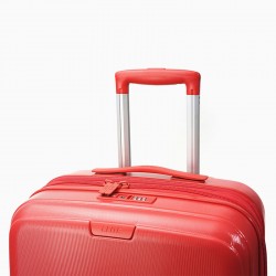 valise rouge rigide