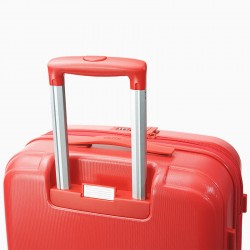 valise rouge rigide