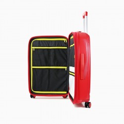 valise rouge gain de place