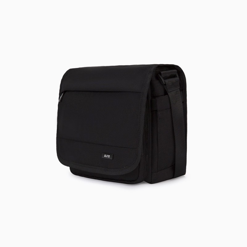 sac messenger noir