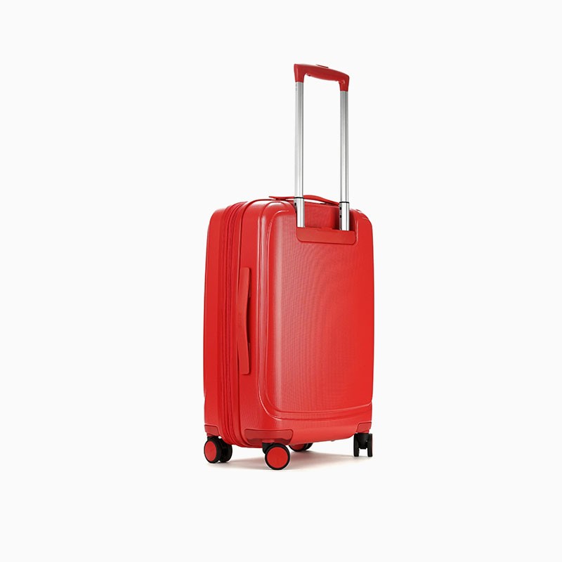 valise rouge rigide
