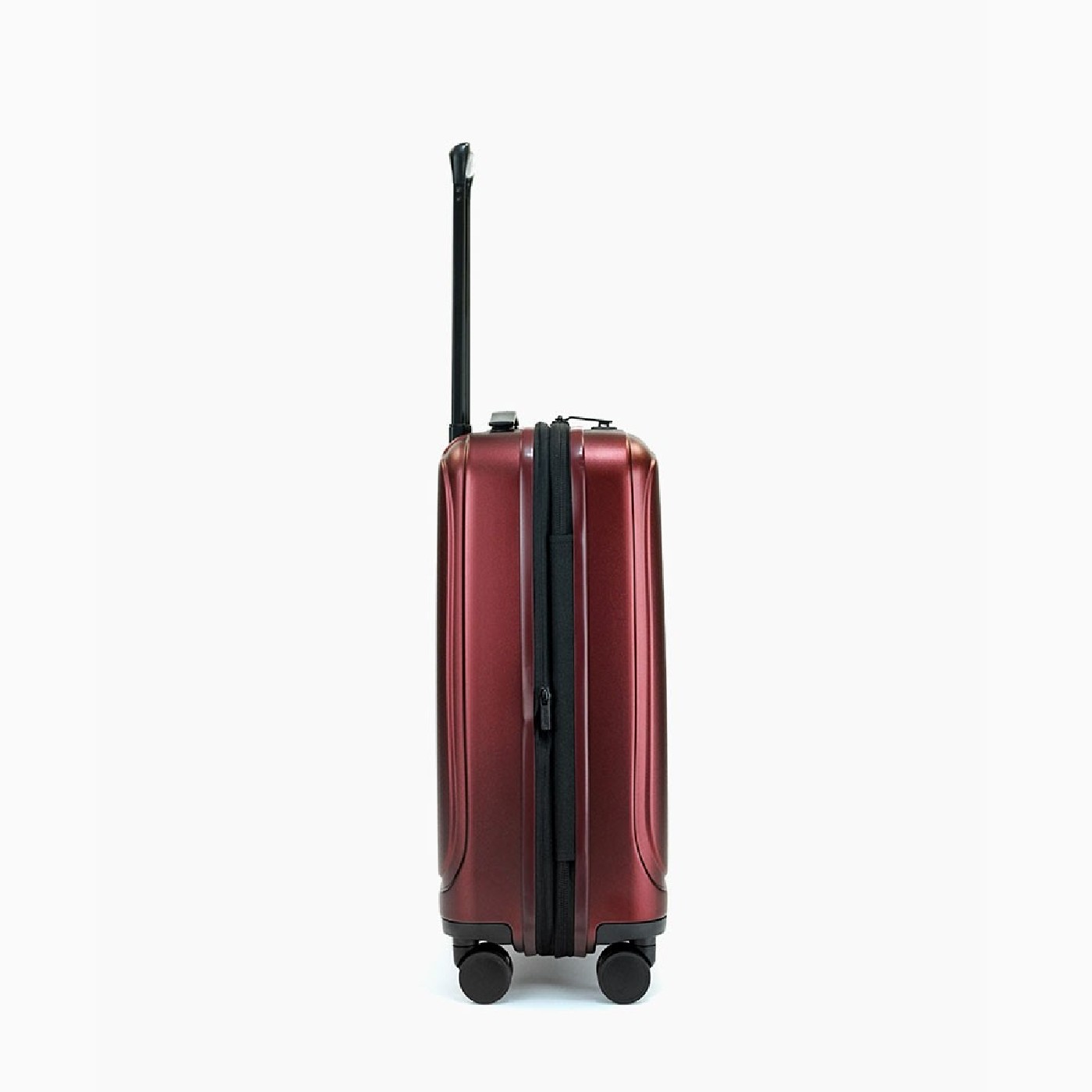 Valise cabine bordeaux Pure mate Elite Bagages