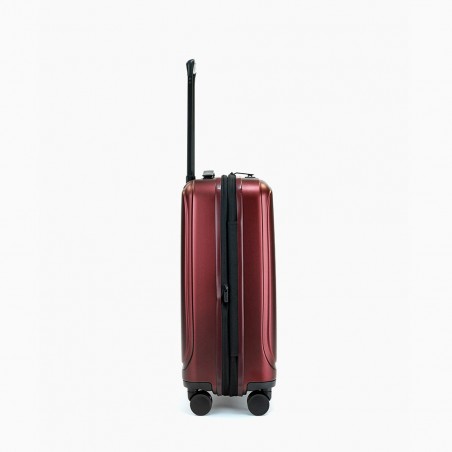 Valise cabine bordeaux Pure mate Elite Bagages