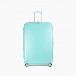 valise Bleu Turquoise Elite Pure Mate Check in XL