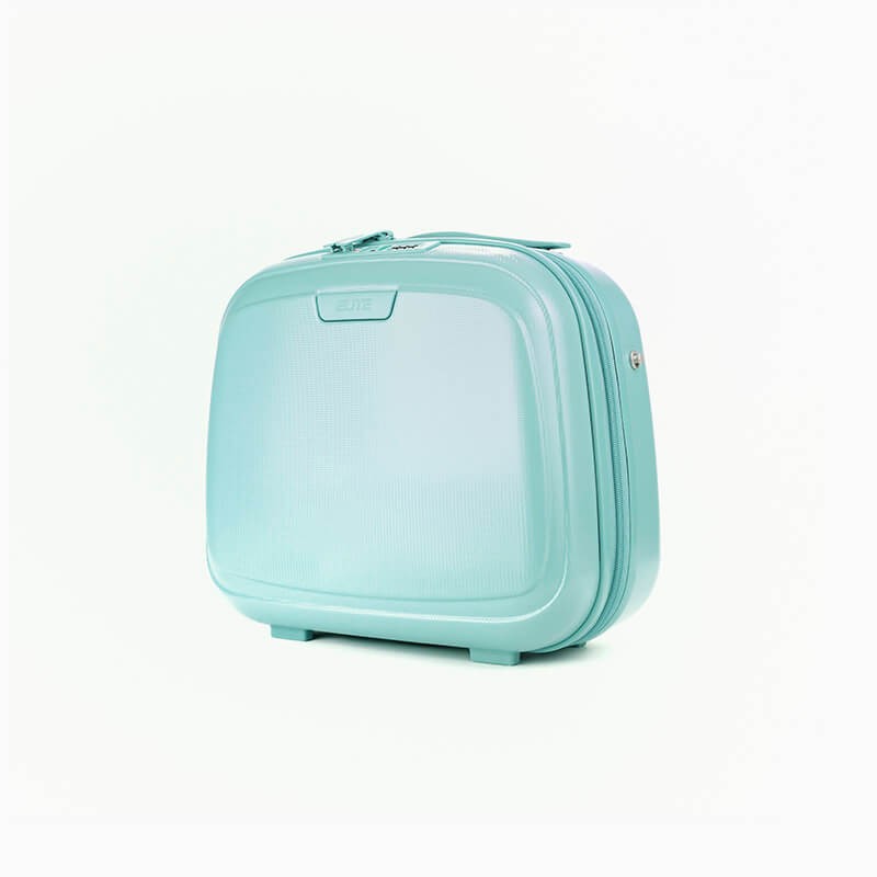 Vanity case rigide bleu turquoise Elite Pure Bright