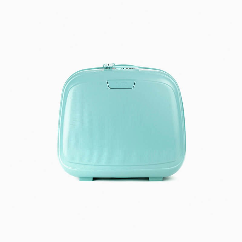 Vanity case rigide bleu turquoise Elite Pure Bright