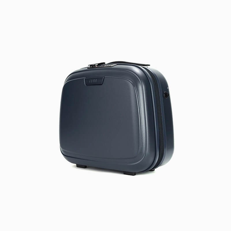 Vanity case rigide bleu nuit Elite Pure Mate