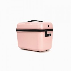 Vanity case rigide rose poudré Elite Pure Mate