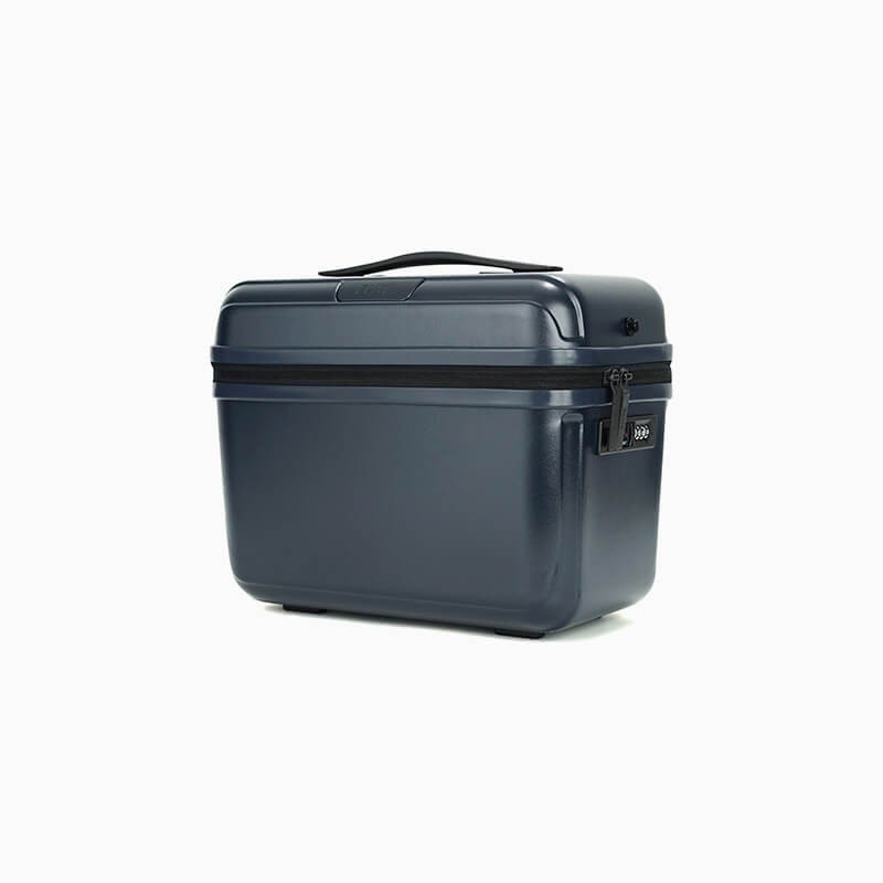 Vanity case rigide bleu nuit Elite Pure Mate