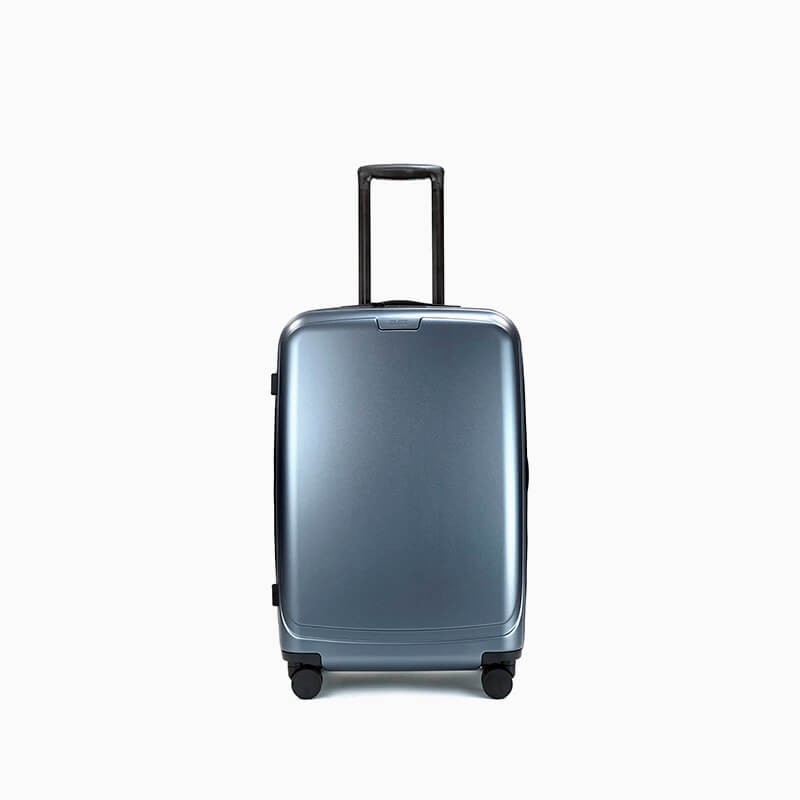 Valise medium bleu ardoise Elite Pure Mate