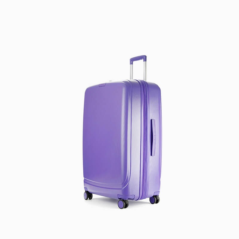 Grande valise rigide violet Elite Pure Bright