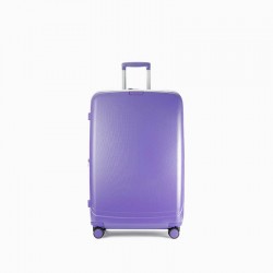 Grande valise rigide violet Elite Pure Bright