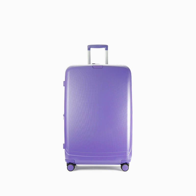 Grande valise rigide violet Elite Pure Bright