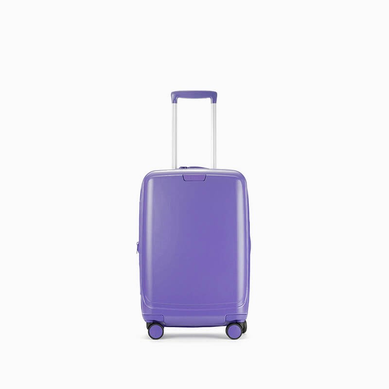 Valise cabine violet Elite Pure Mate