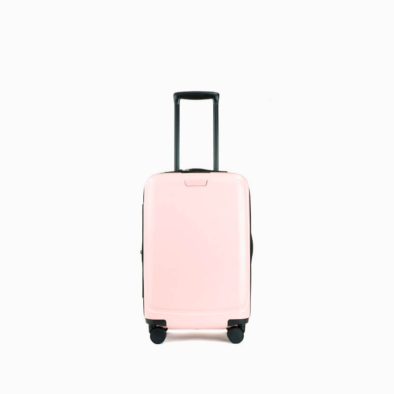 Valise cabine rose Elite Pure Mate