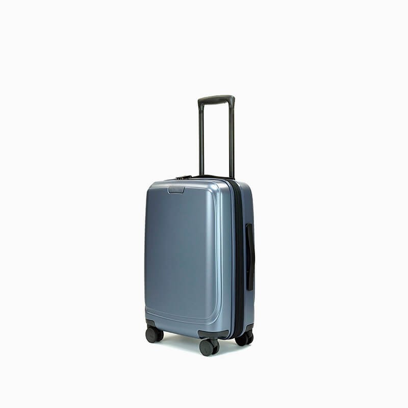 Valise cabine bleu ardoise Elite Pure Mate