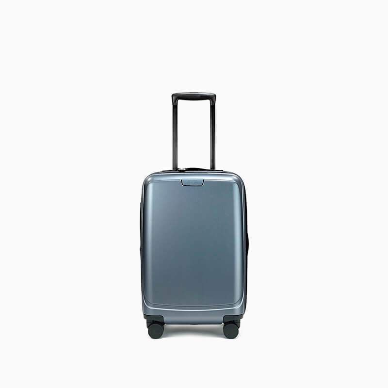 Valise cabine bleu ardoise Elite Pure Mate