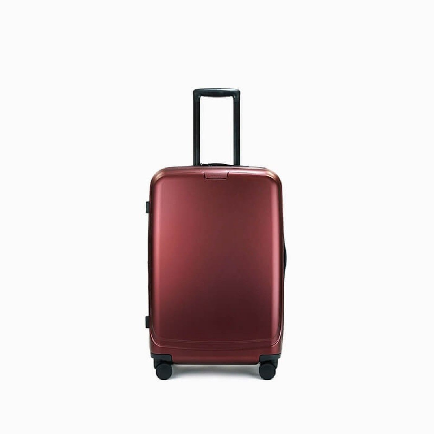 Valise medium bordeaux Elite Pure Mate