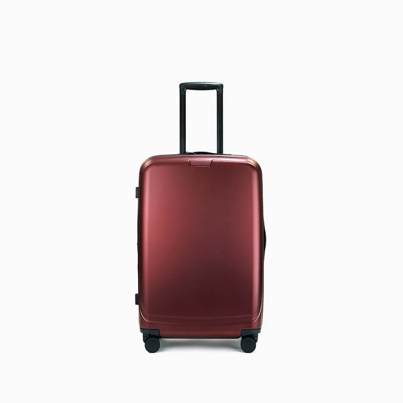 Valise medium bordeaux Elite Pure Mate