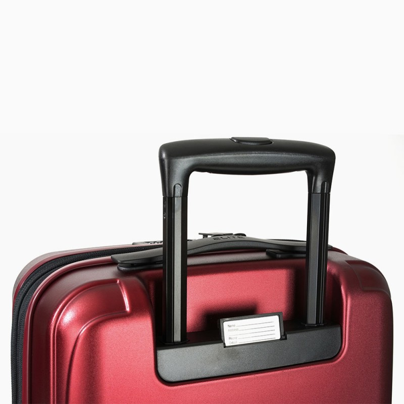 Valise cabine bordeaux Pure mate  Elite Bagages