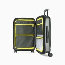 Valise cabine gain de place Pure mate Elite Bagages