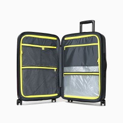 Valise cabine gain de place Pure mate Elite Bagages