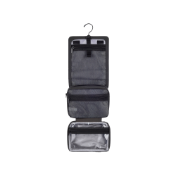 Trousse de toilette BLAST - Noir - Vue du dessus ouvert