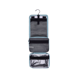 Trousse de toilette BLAST - Bleu Ciel - Vue du dessus ouvert