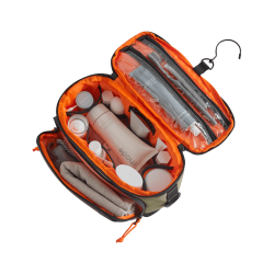 Trousse de toilette suspendue 4,5L BLAST - Vert - Vue du dessus ouvert