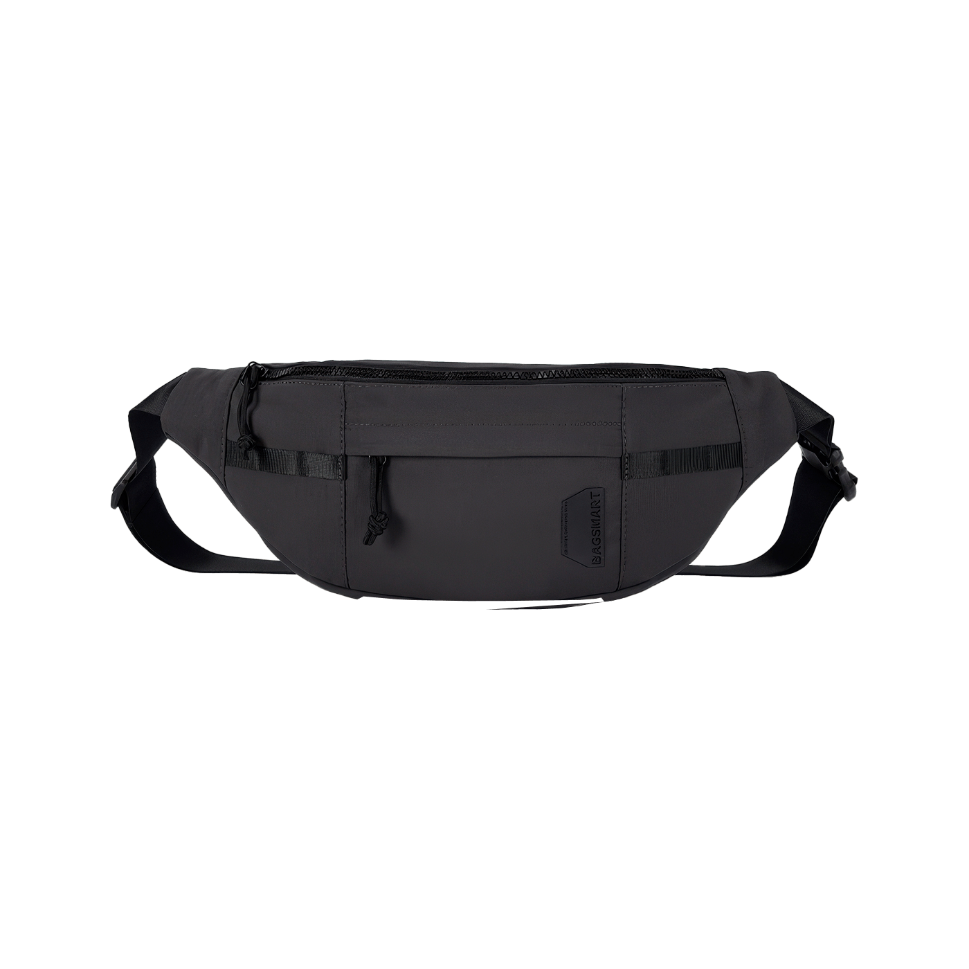 Sac banane BLAST - Noir - Vue de face