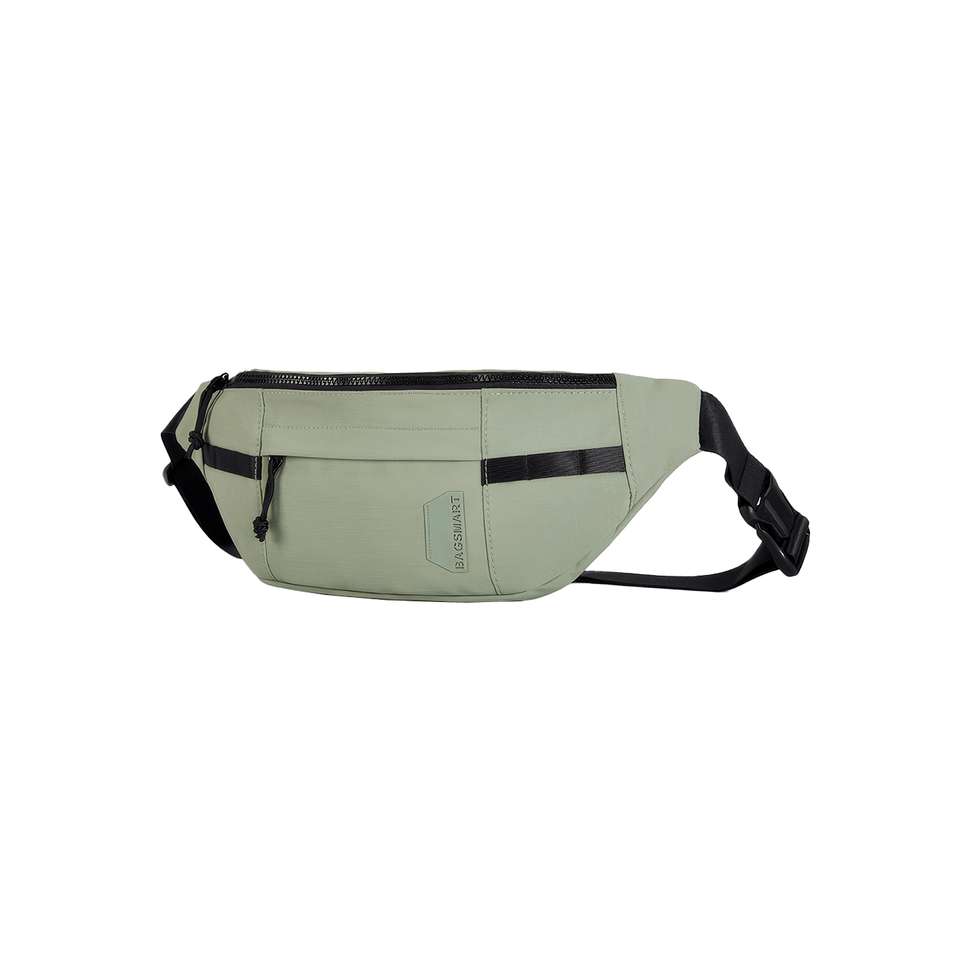 Sac banane BLAST - Vert - Vue de profil