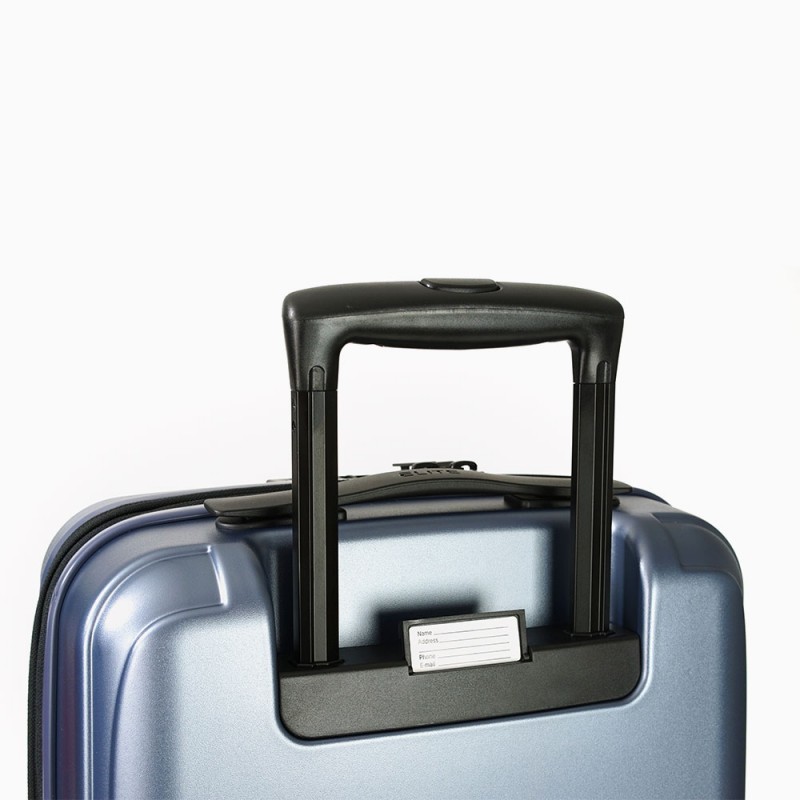 Valise cabine bleu Pure mate Elite