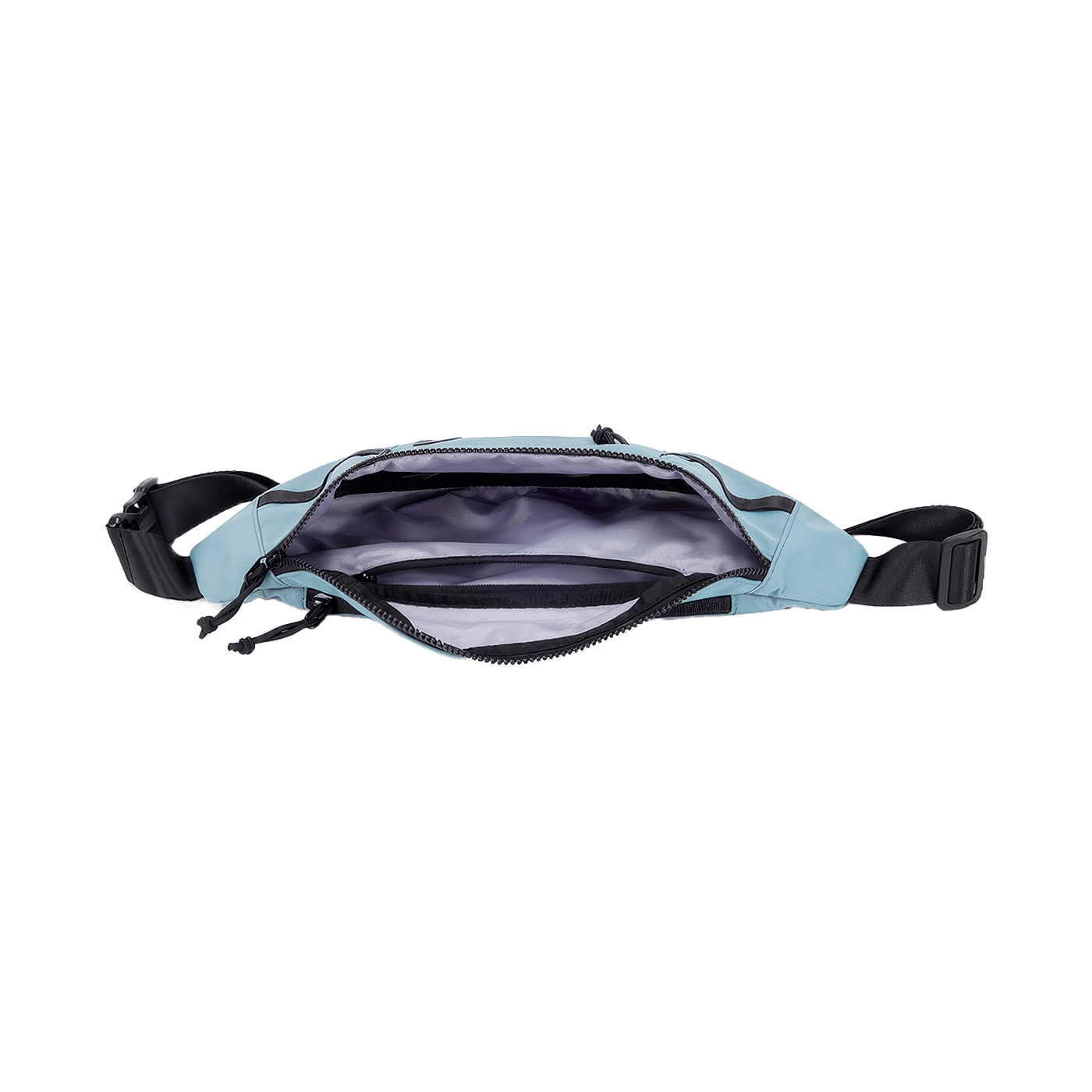Sac banane BLAST - Bleu Ciel - Vue du dessus ouvert