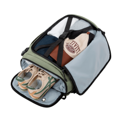 Sac à dos Underseat BLAST - Vert - Vue du dessus ouvert