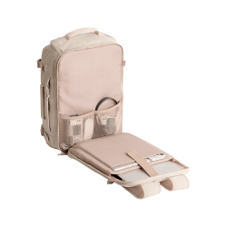 Sac à dos Underseat BLAST - Beige - Vue de derrière ouvert