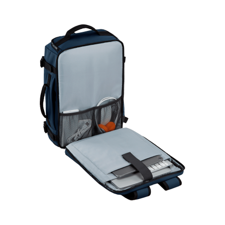 Sac à dos Underseat BLAST - Bleu Marine - Vue de derrière ouvert