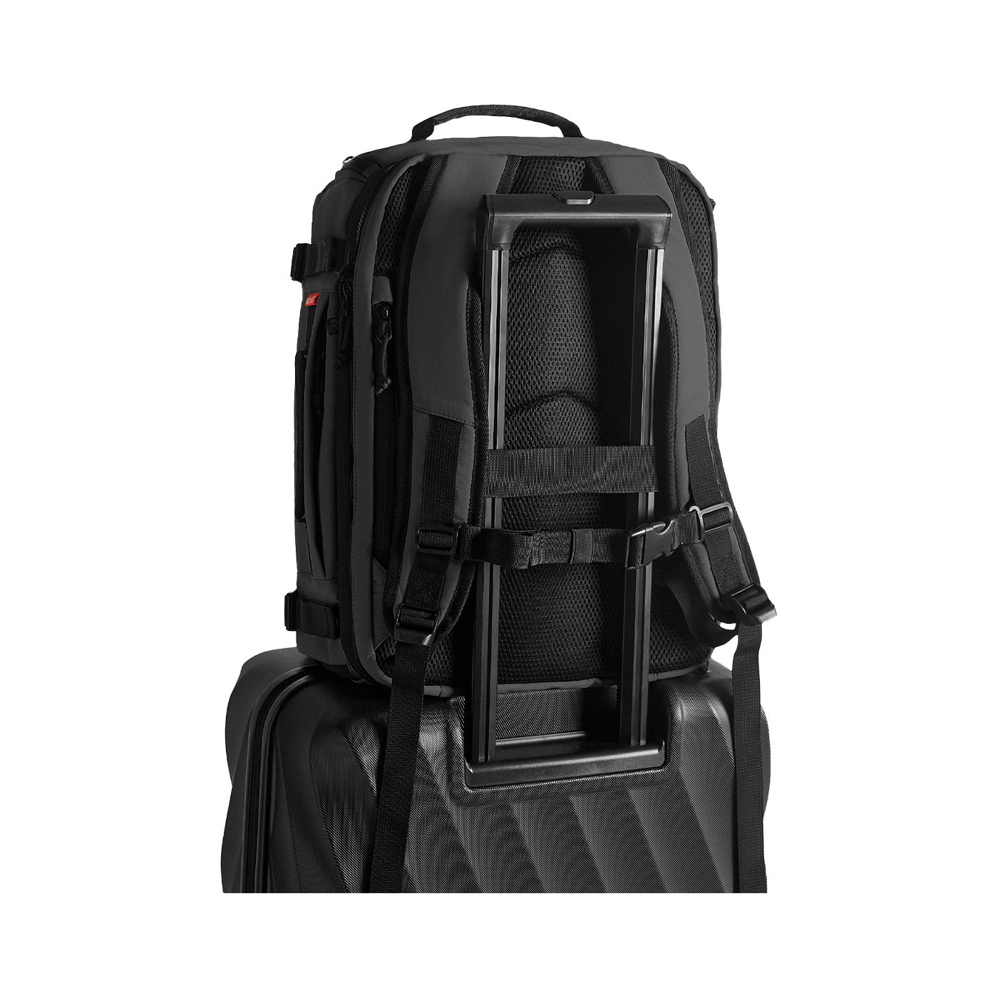 Sac à dos Underseat extensible Mesh BLAST - Noir - Vue de dos