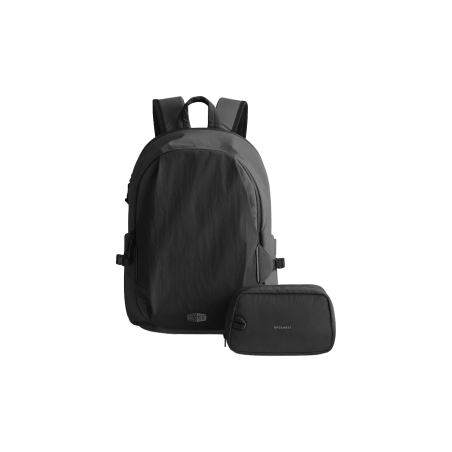 Pack Voyage 25L ouverture 180° SOAR - Noir - Vue de face