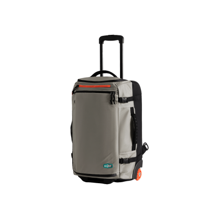 Sac à dos à roulettes 43L BLAST - Gris - Vue de profil - anse sortie