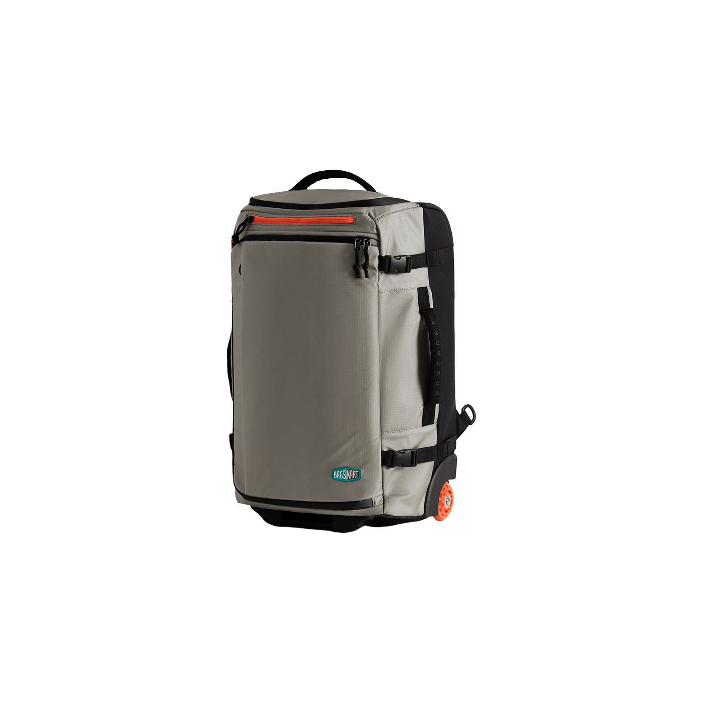 Sac à dos à roulettes 43L BLAST - Gris - Vue de profil
