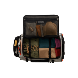 Sac à dos à roulettes 43L BLAST - Gris - Vue du dessus ouvert