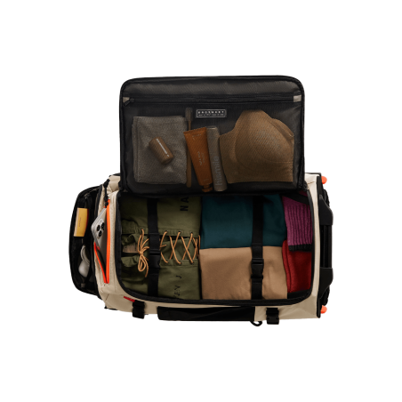 Sac à dos à roulettes 43L BLAST - Oyster - Vue du dessus ouvert
