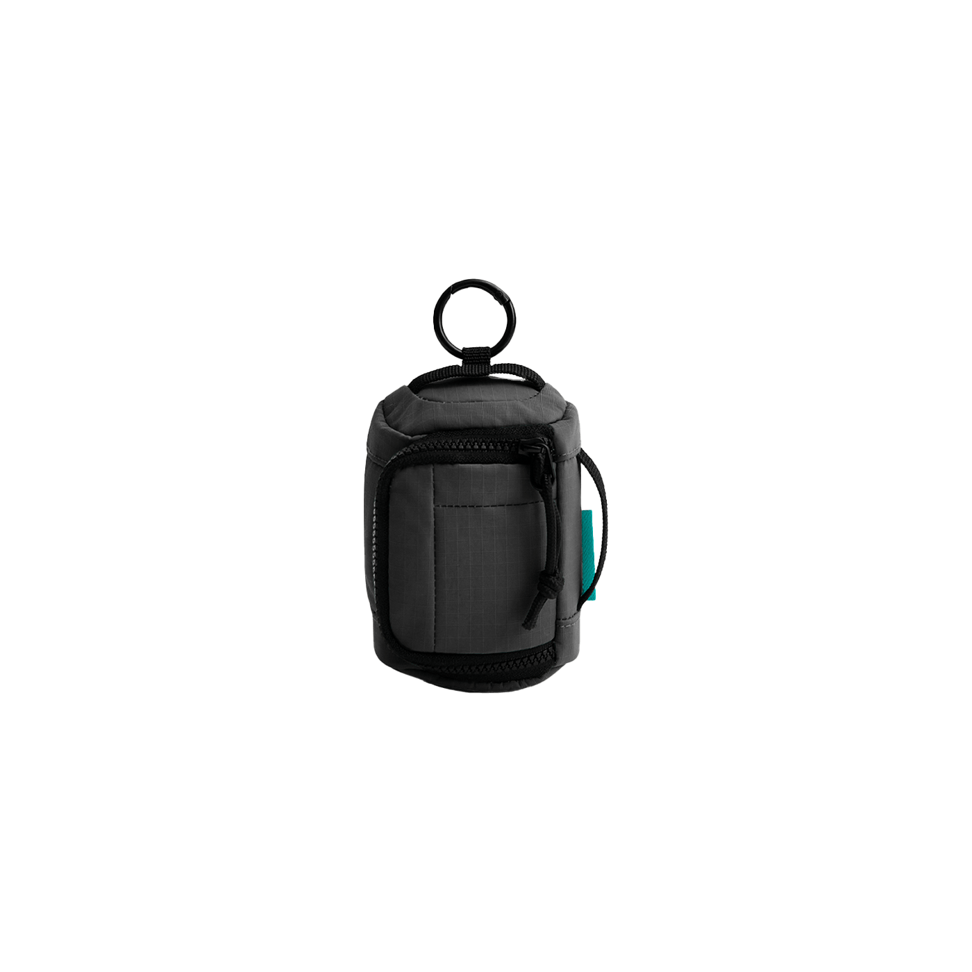 Mini pochette AirPods & Buds - Noir - Vue de face