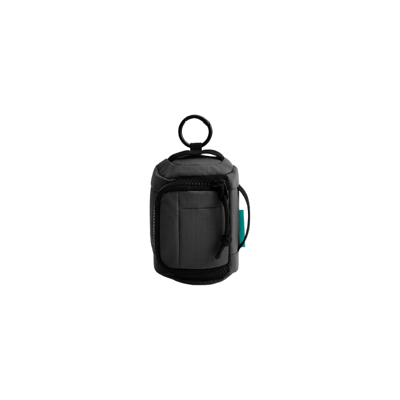 Mini pochette AirPods & Buds - Noir - Vue de face
