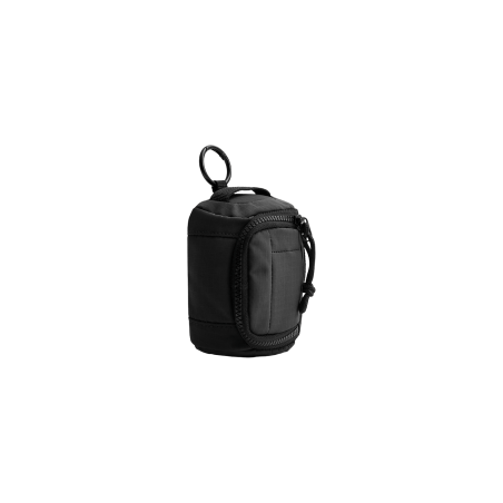 Mini pochette AirPods & Buds - Noir - Vue de profil