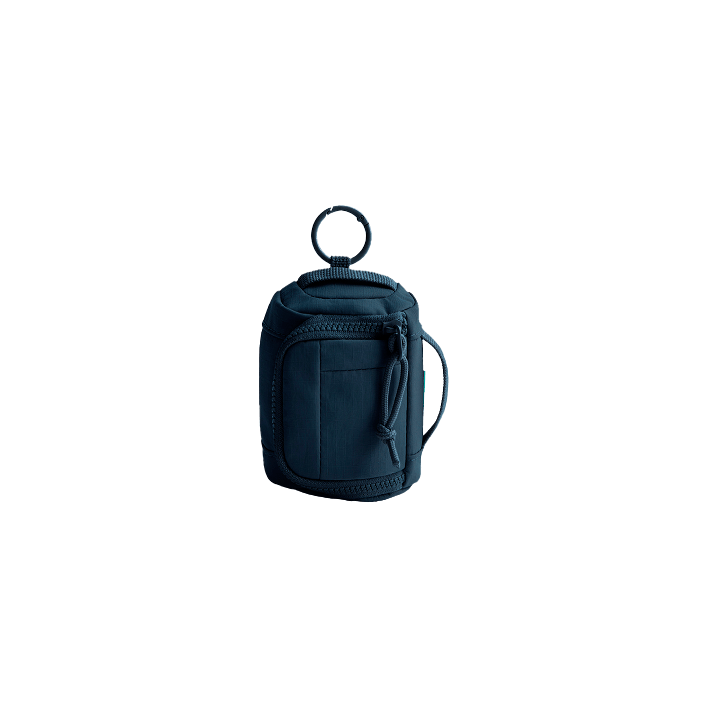Mini pochette AirPods & Buds - Bleu Marine - Vue de face