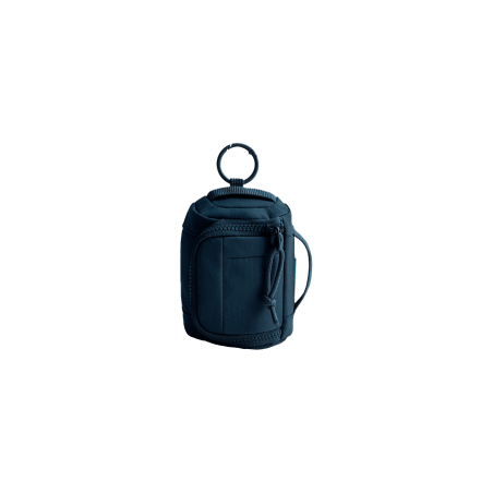 Mini pochette AirPods & Buds - Bleu Marine - Vue de face