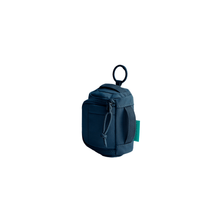Mini pochette AirPods & Buds - Bleu Marine - Vue de profil