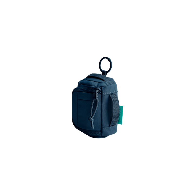 Mini pochette AirPods & Buds - Bleu Marine - Vue de face