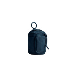 Mini pochette AirPods & Buds - Bleu Marine - Vue de profil